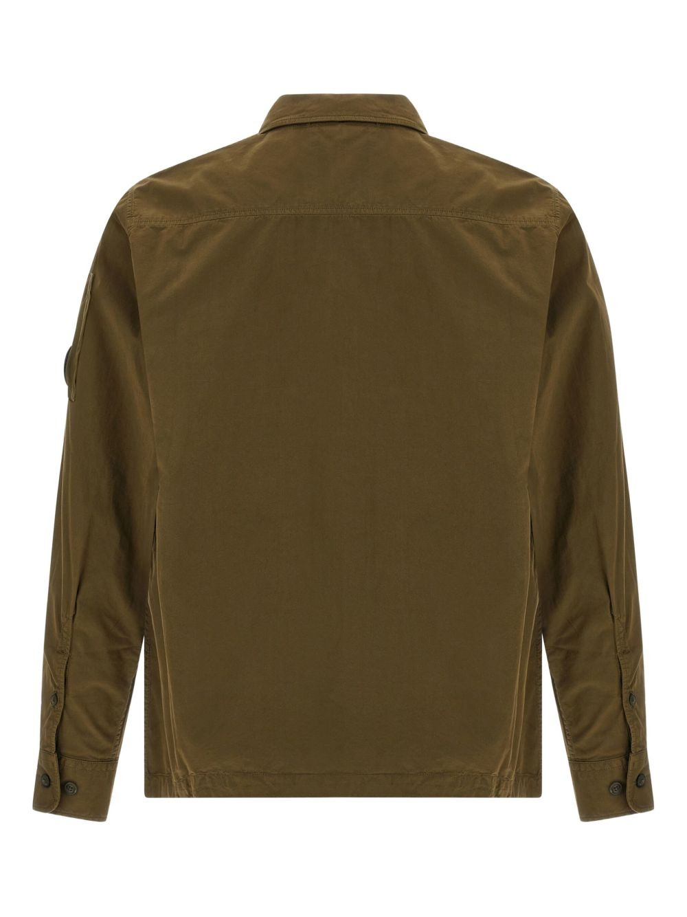 zip long-sleeved shirt jacket - 2