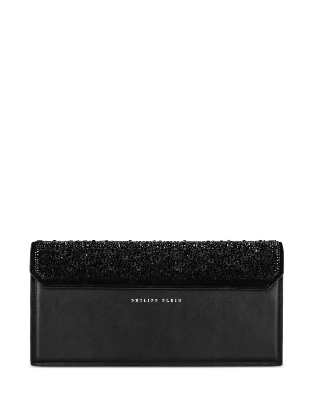 crystal-embellished skull crossbody bag - 3