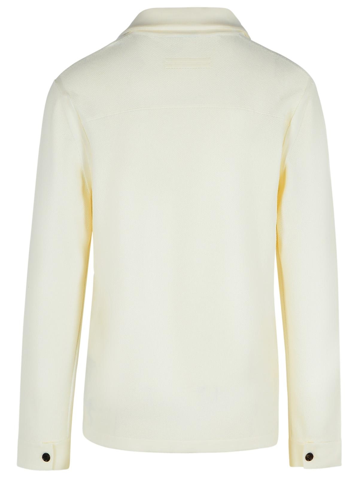 Zegna Ivory Wool Sweater Men - 3