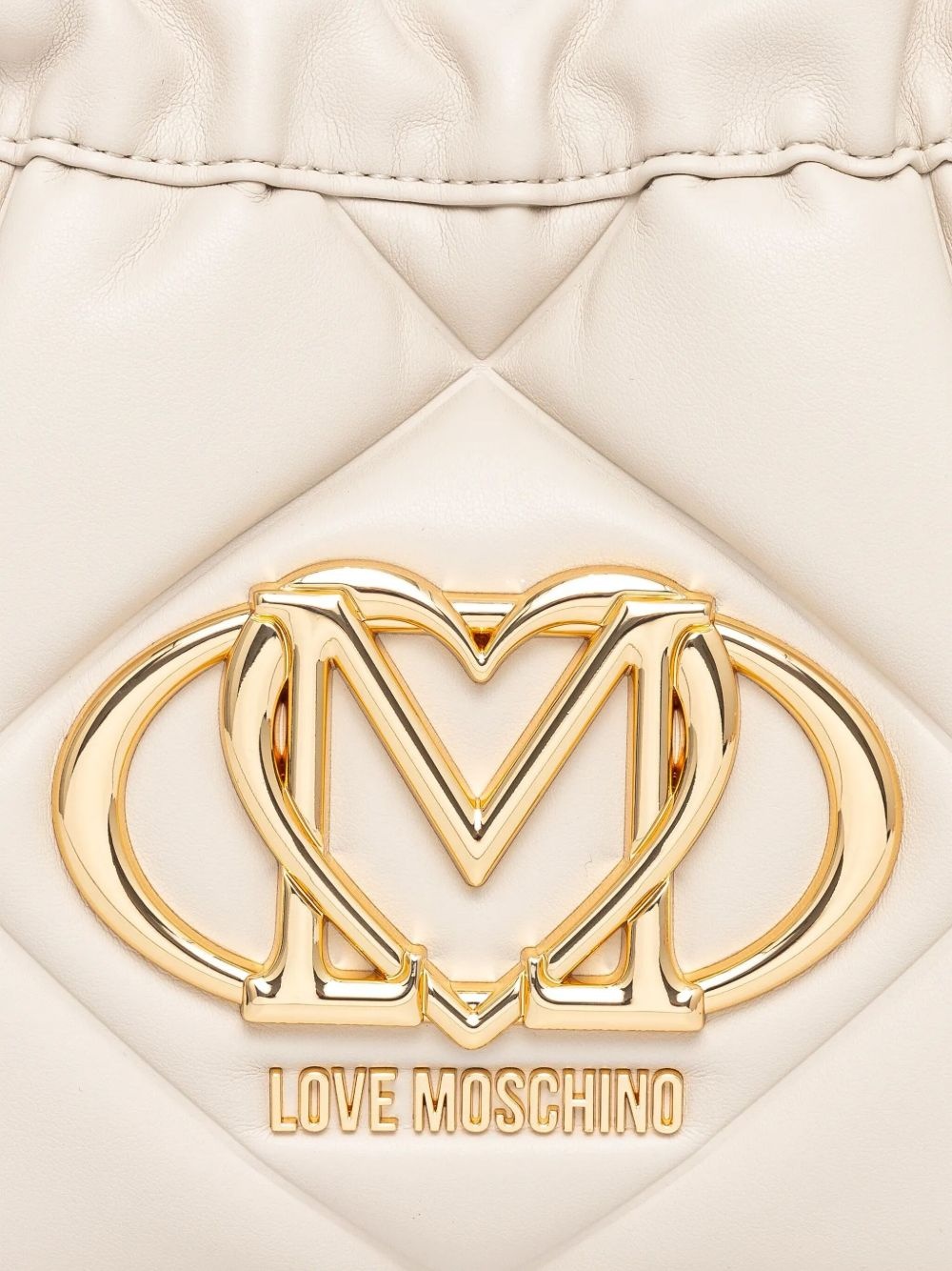 logo-plaque bucket bag - 4
