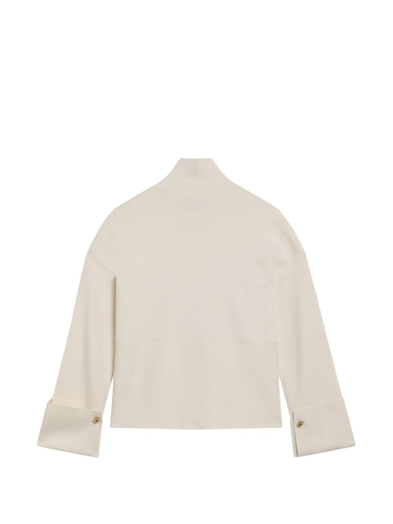 Max Mara zip-up cardigan outlook