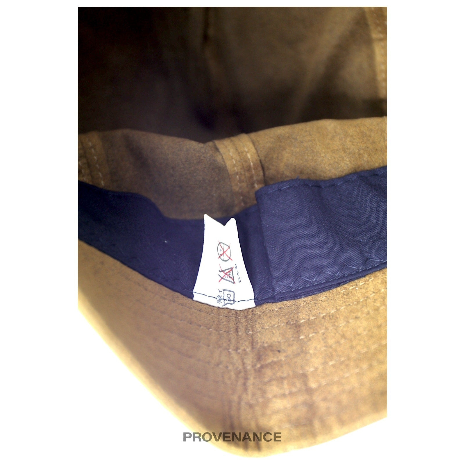 Givenchy Asymmetric Bucket Hat - Brown Acorn Microsuede - 10