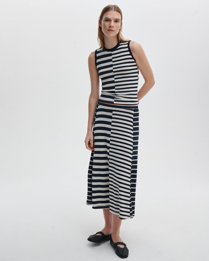 rag & bone The Knit Mix Striped Tank outlook