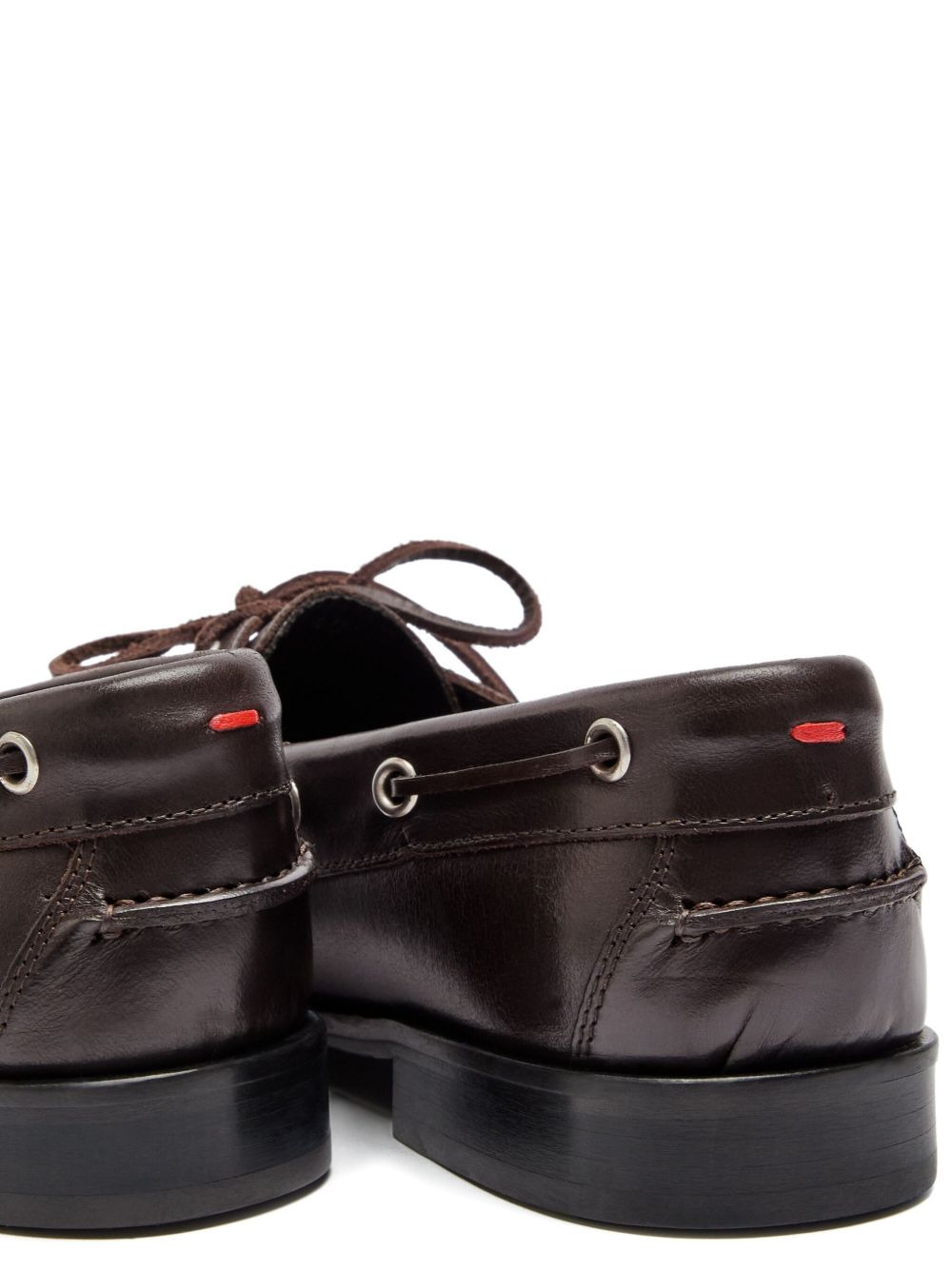 Harris lace-up leather loafers - 3