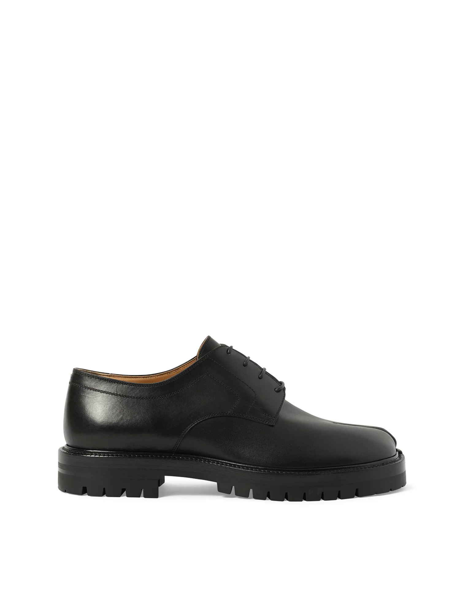 Tabi County Lace-Up in Black - 1
