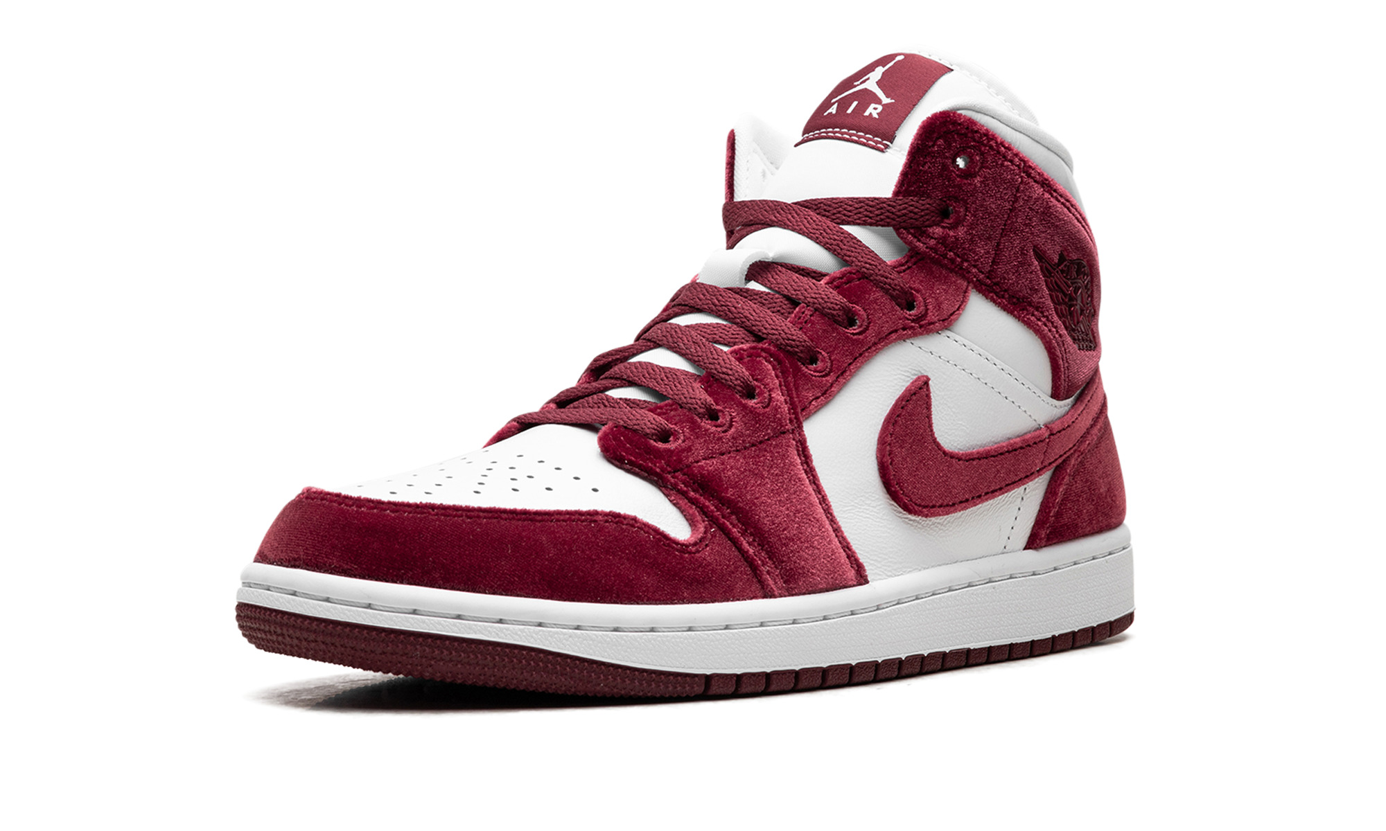 JORDAN 1 MID SE WMNS "Red Velvet" - 4