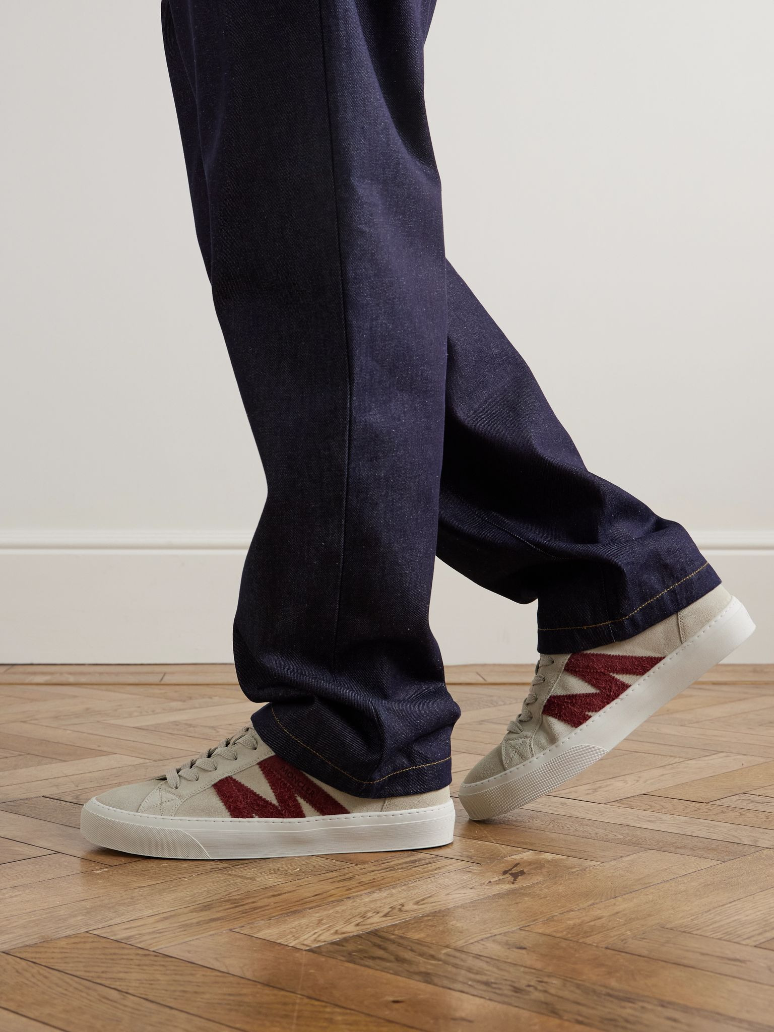 Monaco2 Suede Sneakers White - 2
