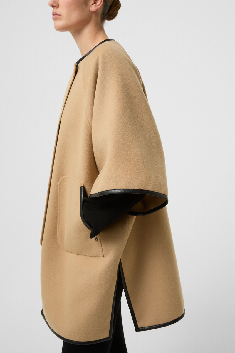 Double-face cape Idaho in Camel 6