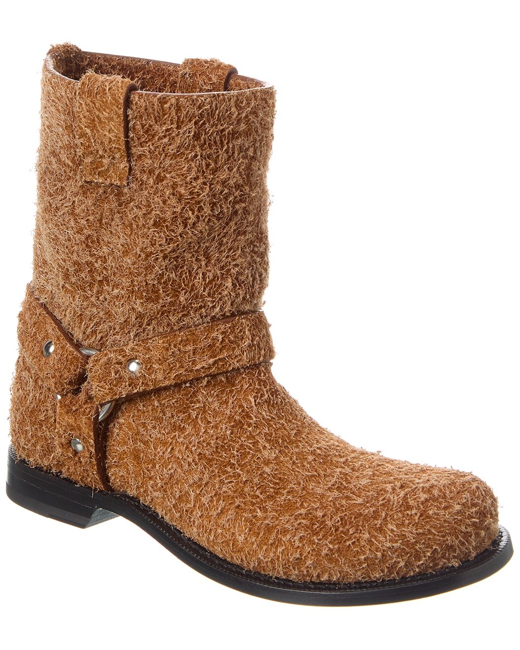 Loewe Campo Suede Biker Boot - 1