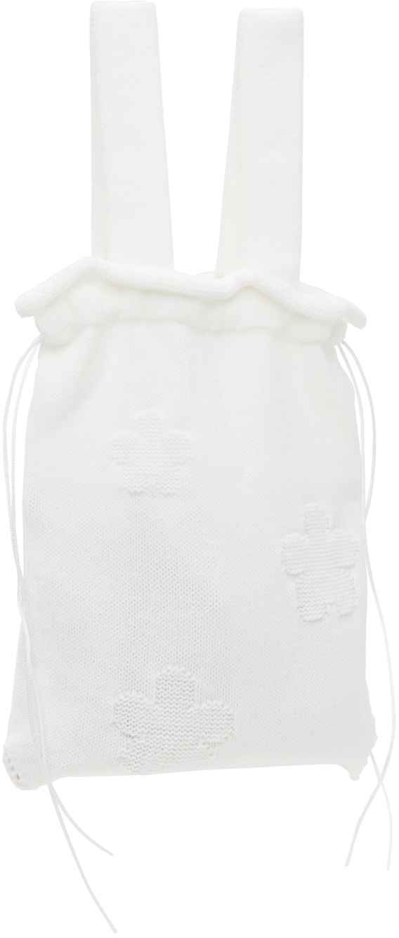 【関税込み】Cecilie Bahnsen ホワイト Ute バッグ CECILIE BAHNSEN White Ute Bag | REVERSIBLE