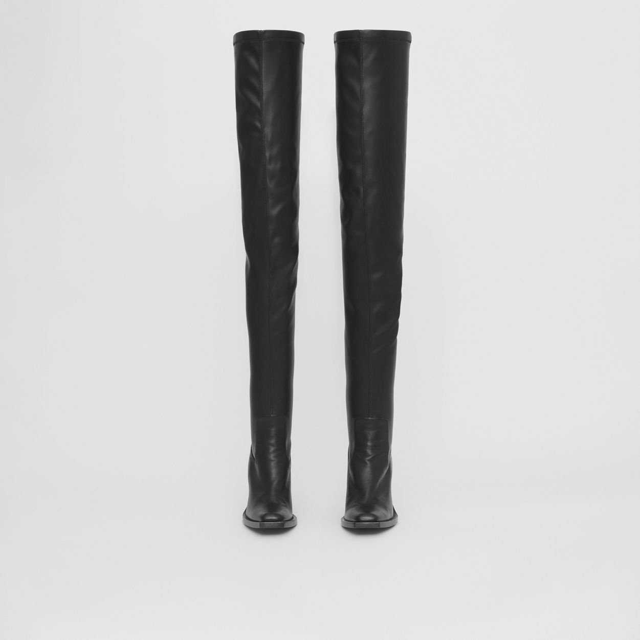 Stretch Lambskin Thigh-high Boots - 5