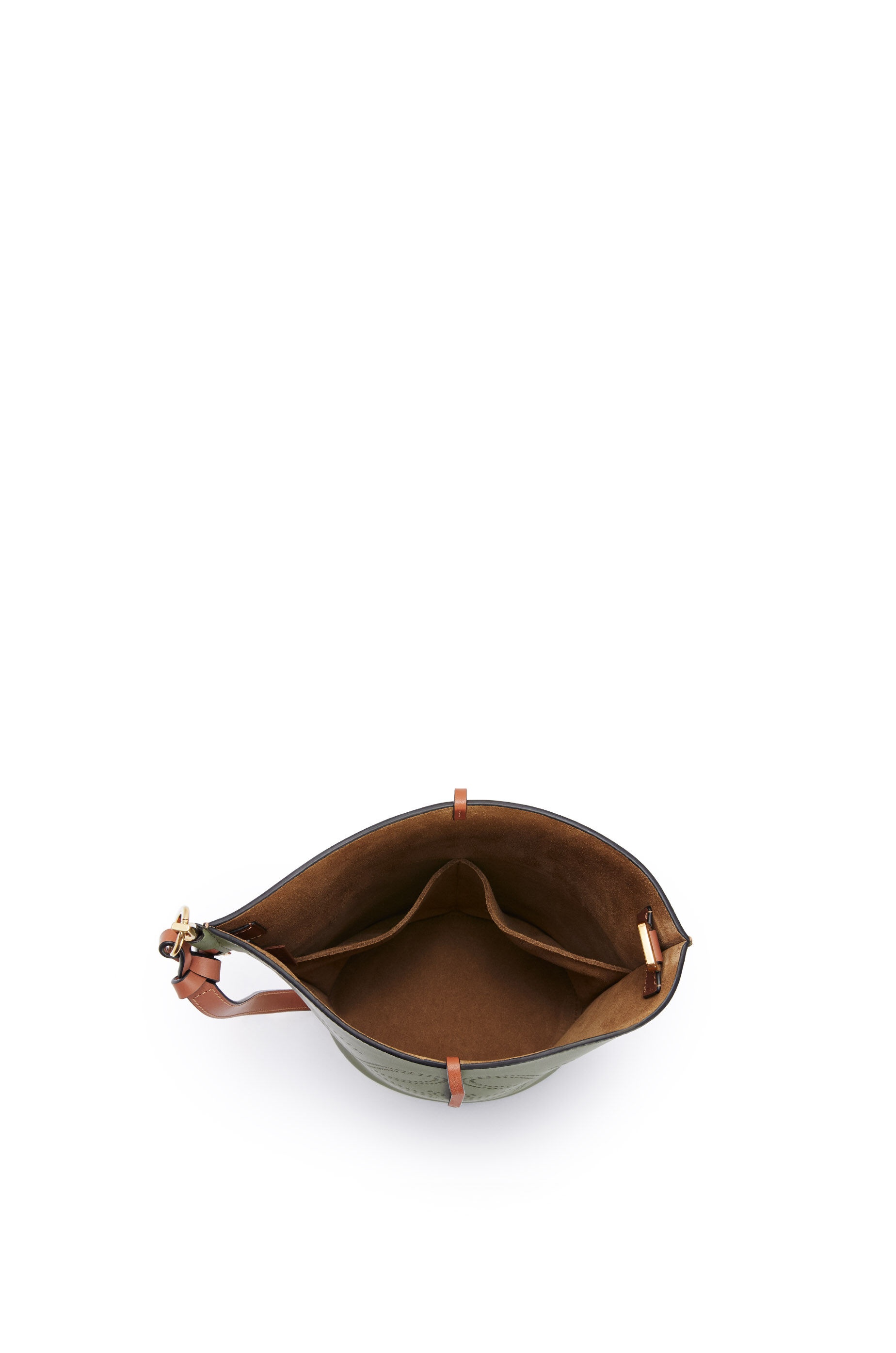 Anagram Gate Bucket bag in natural calfskin - 5