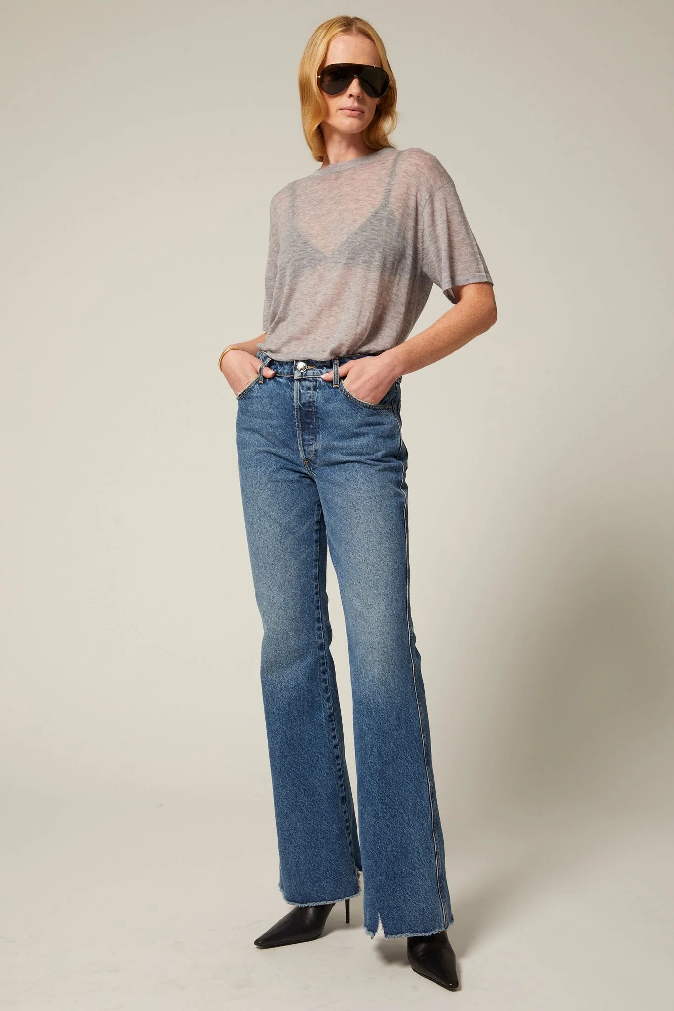 5 POCKET BOOTCUT DENIM - 1