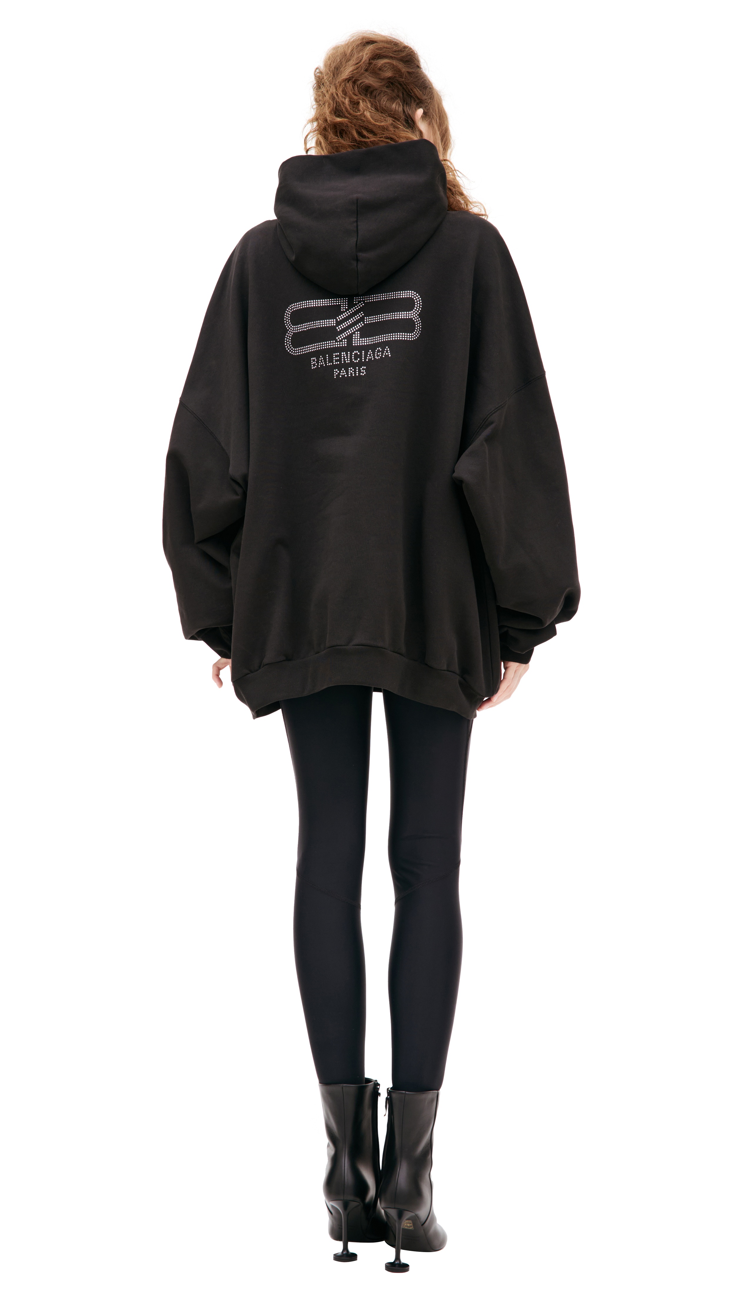 HOODIE WITH RHINESTONES - 3