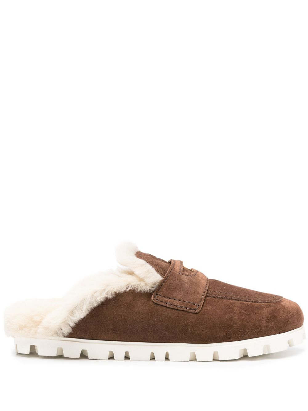 logo-embossed slippers - 1