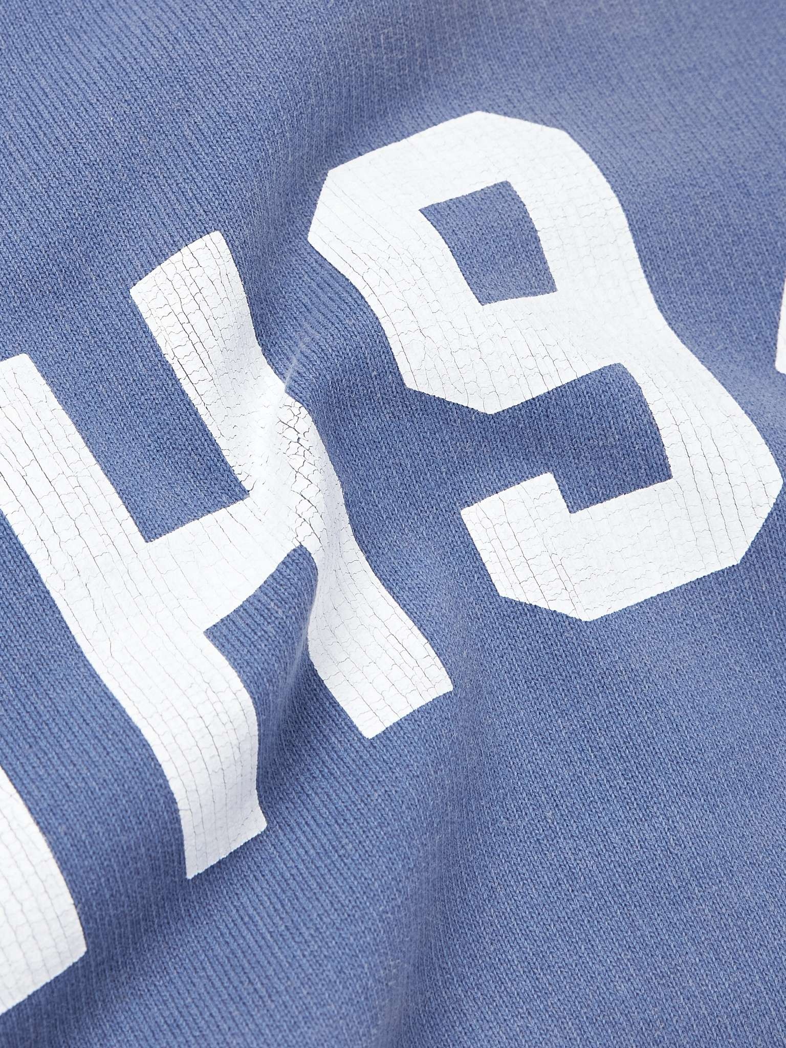 Savage Printed Distressed Cotton-Jersey Sweatshirt - 5