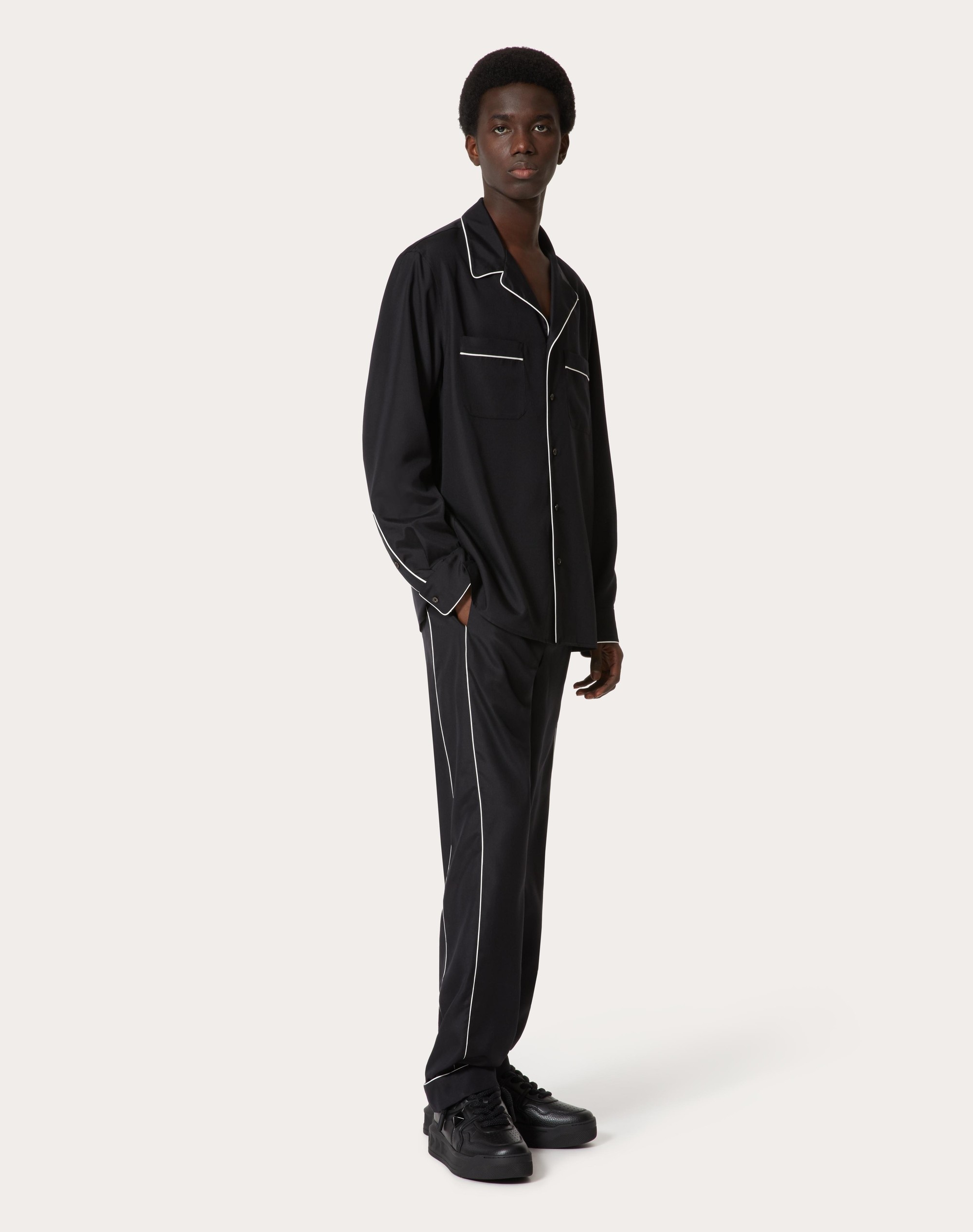 SILK PAJAMA PANTS - 2