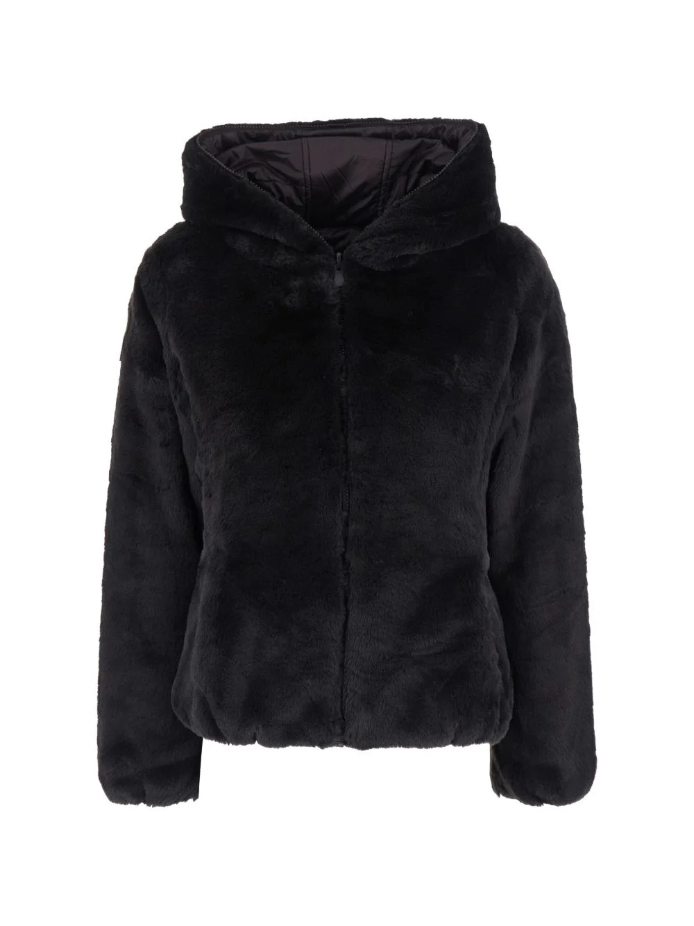 reversible hooded coat - 1