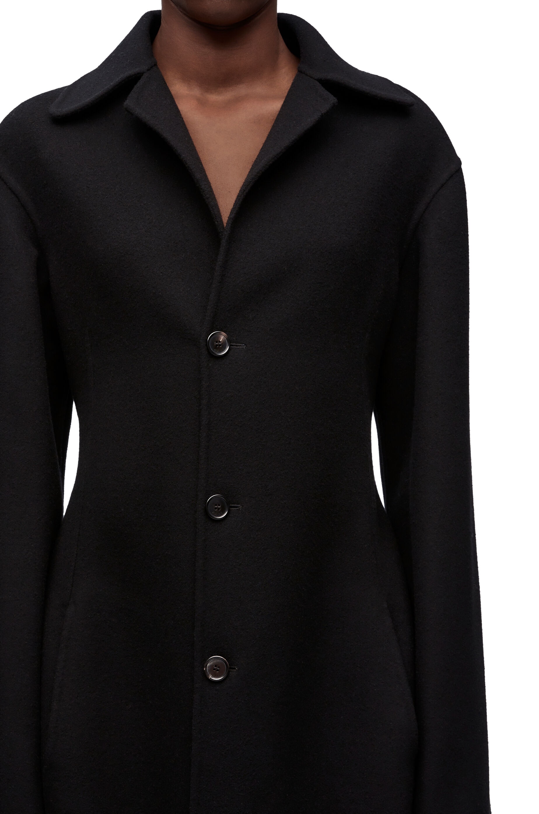 Balloon coat in wool - 5