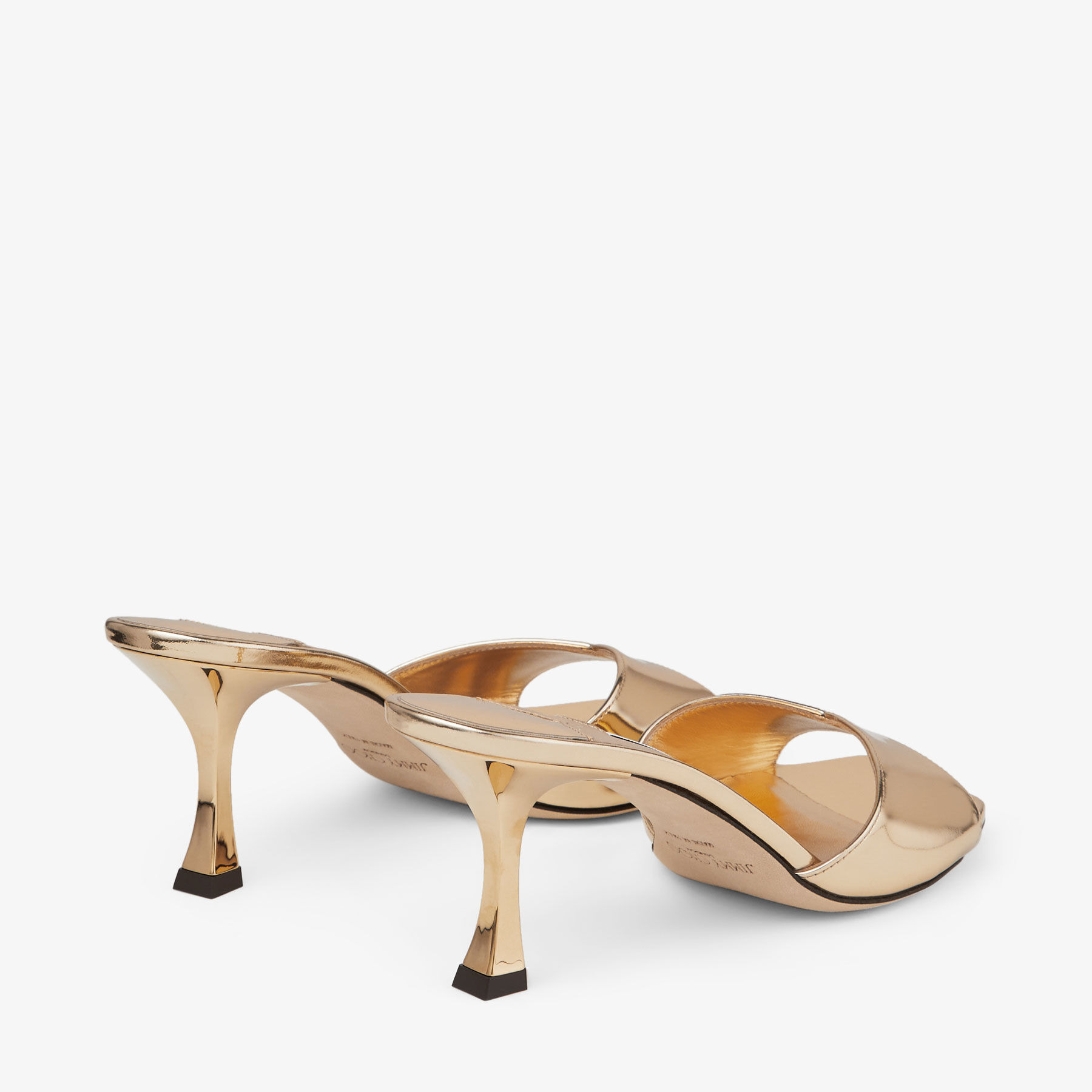 Skye 70
Gold Metallic Leather Sandals - 6