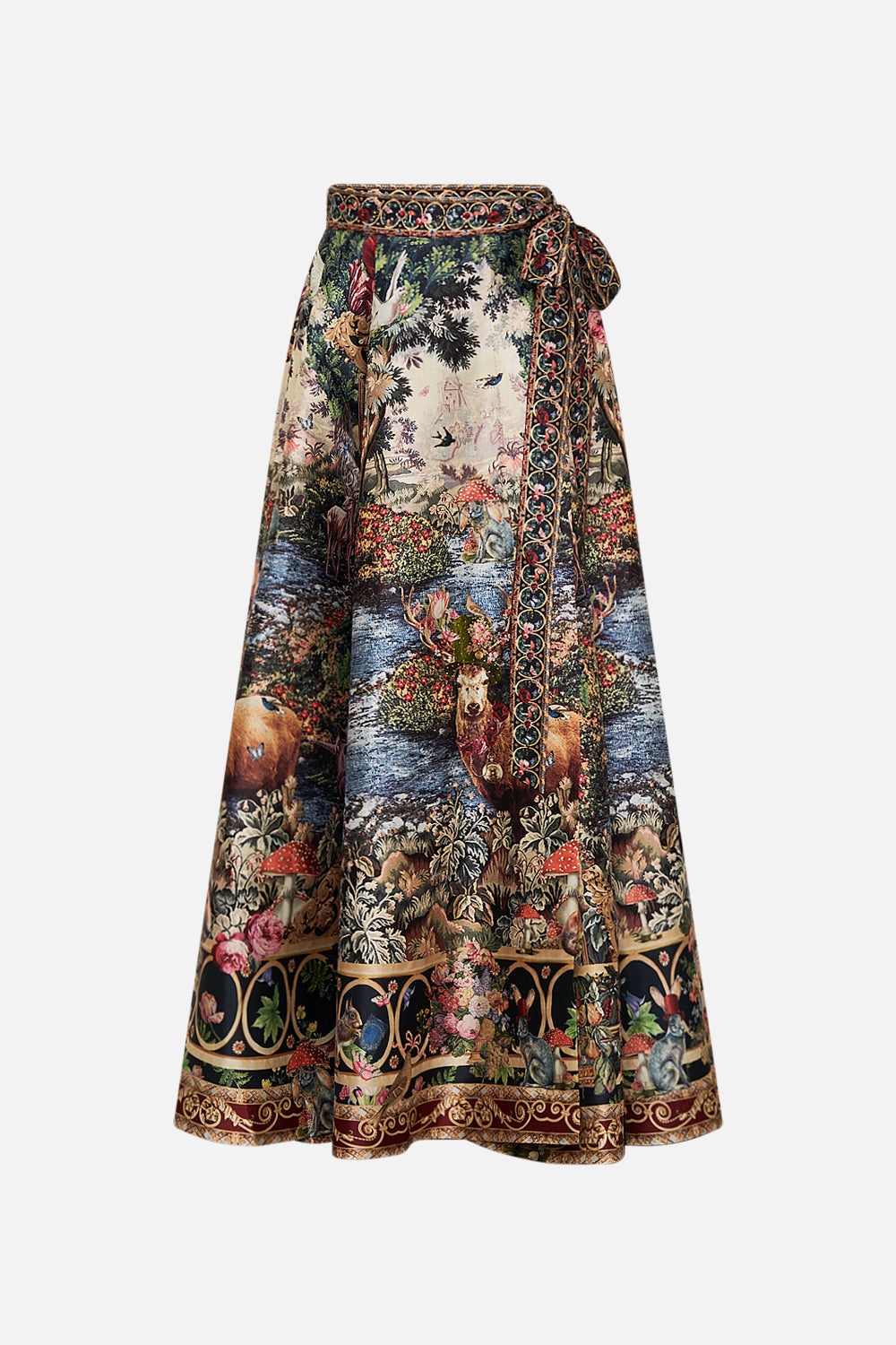 MAXI WRAP SKIRT - 1