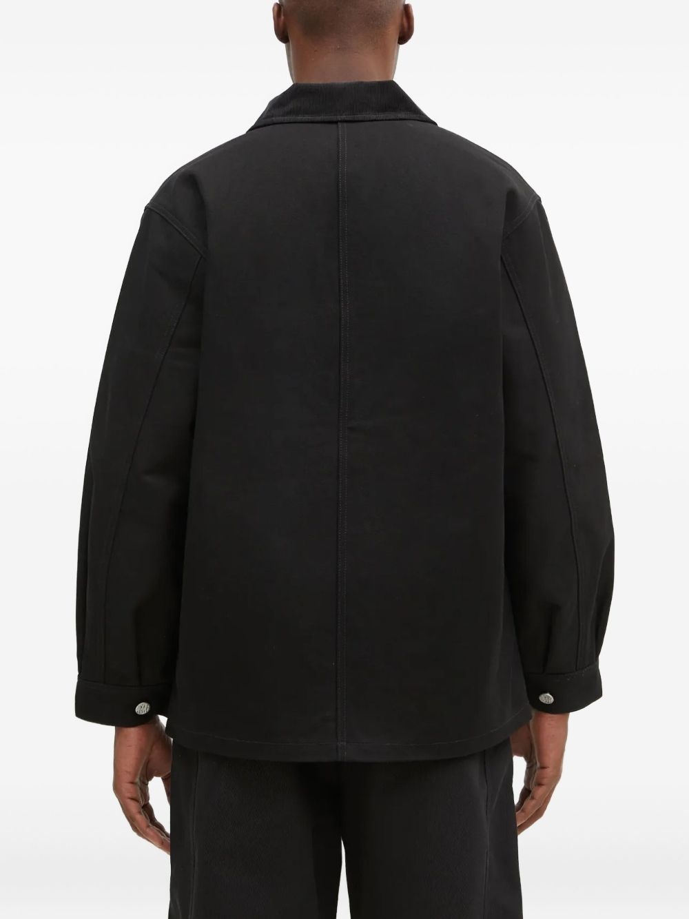 x Dickies logo-embroidered shirt jacket - 3