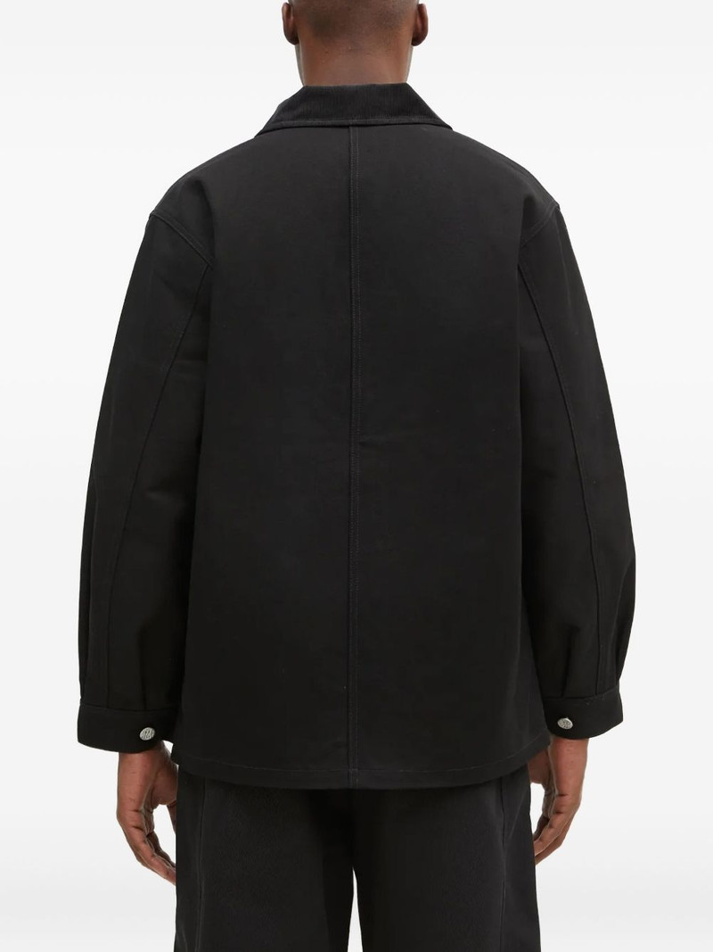 x Dickies logo-embroidered shirt jacket 3