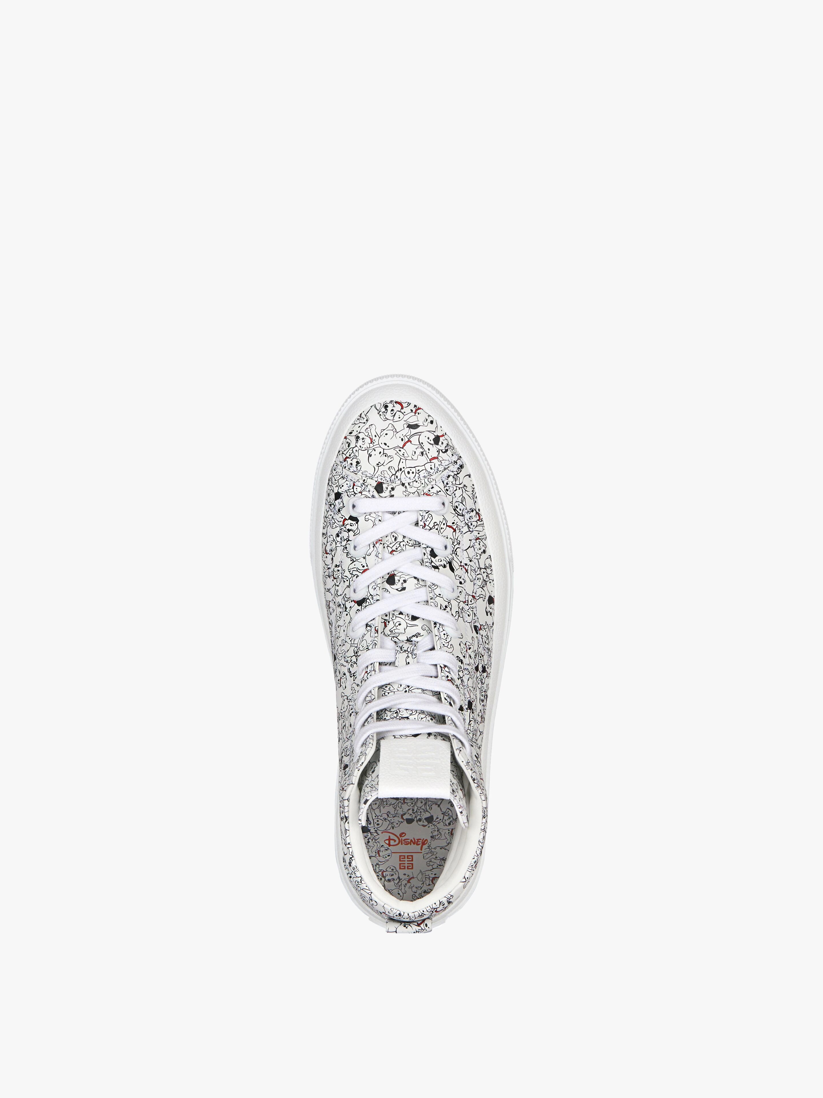 101 DALMATIANS CITY HIGH SNEAKERS IN LEATHER - 4