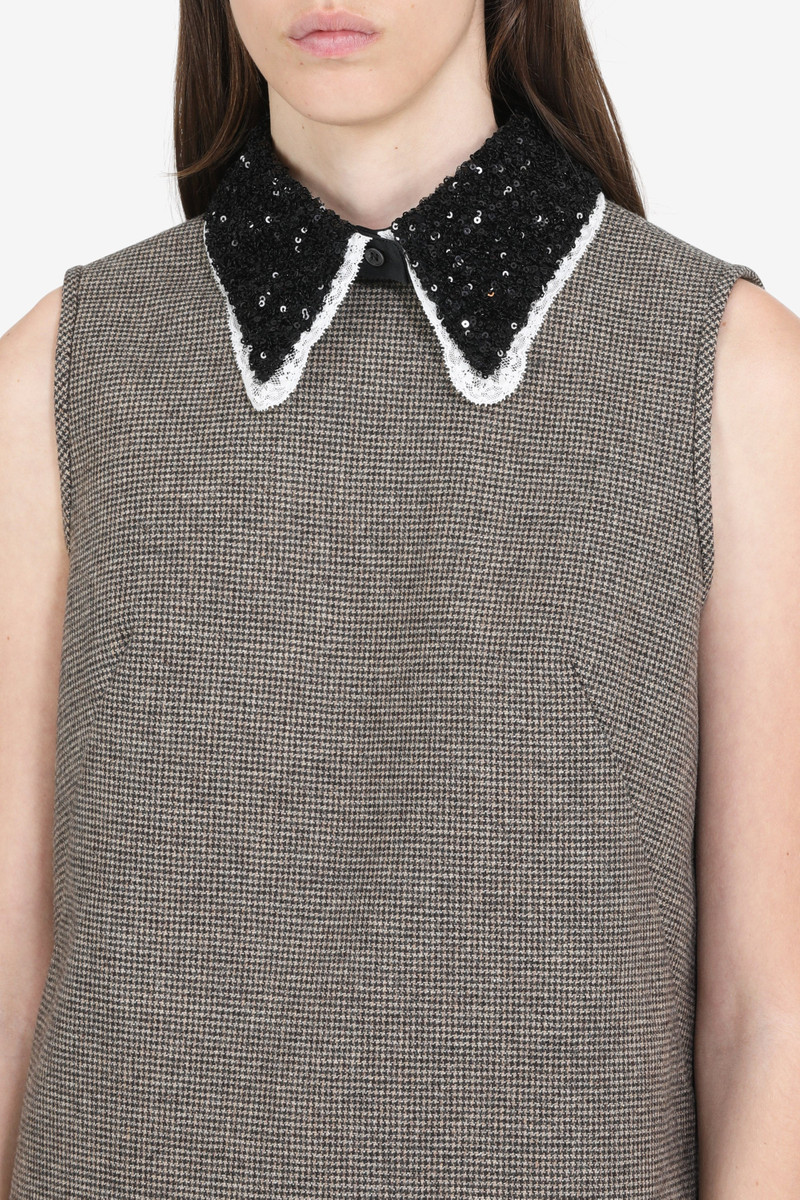 N°21 BLACK SEQUIN COLLAR outlook