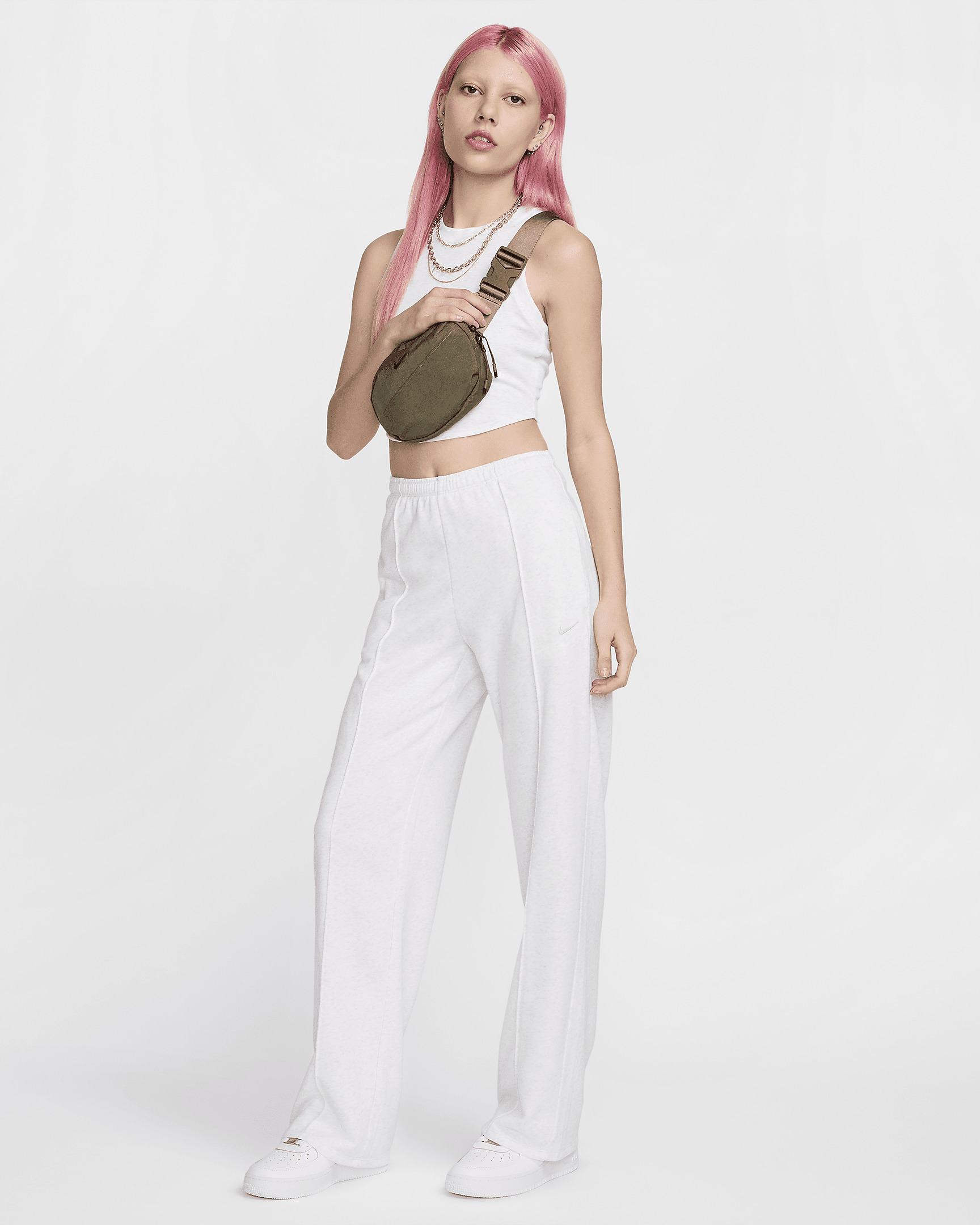 Nike Sportswear Chill Knit Women's Tight Cropped Mini-Rib Tank Top - 5