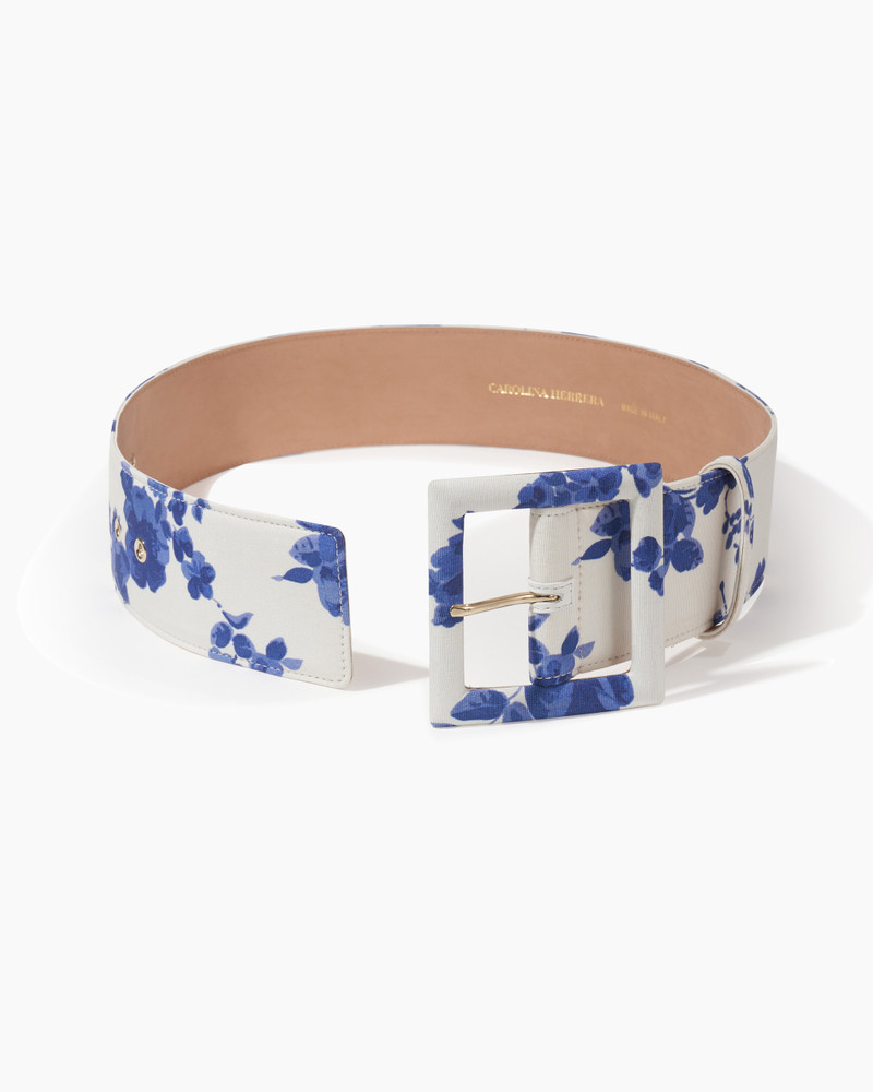Floral-Print Icon Belt 4