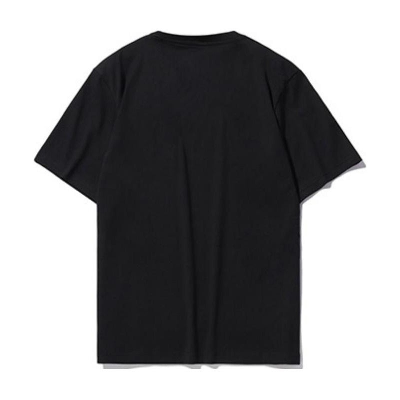 Li-Ning Box Logo T-shirt 'Black Red' AHSS939-2 - 2