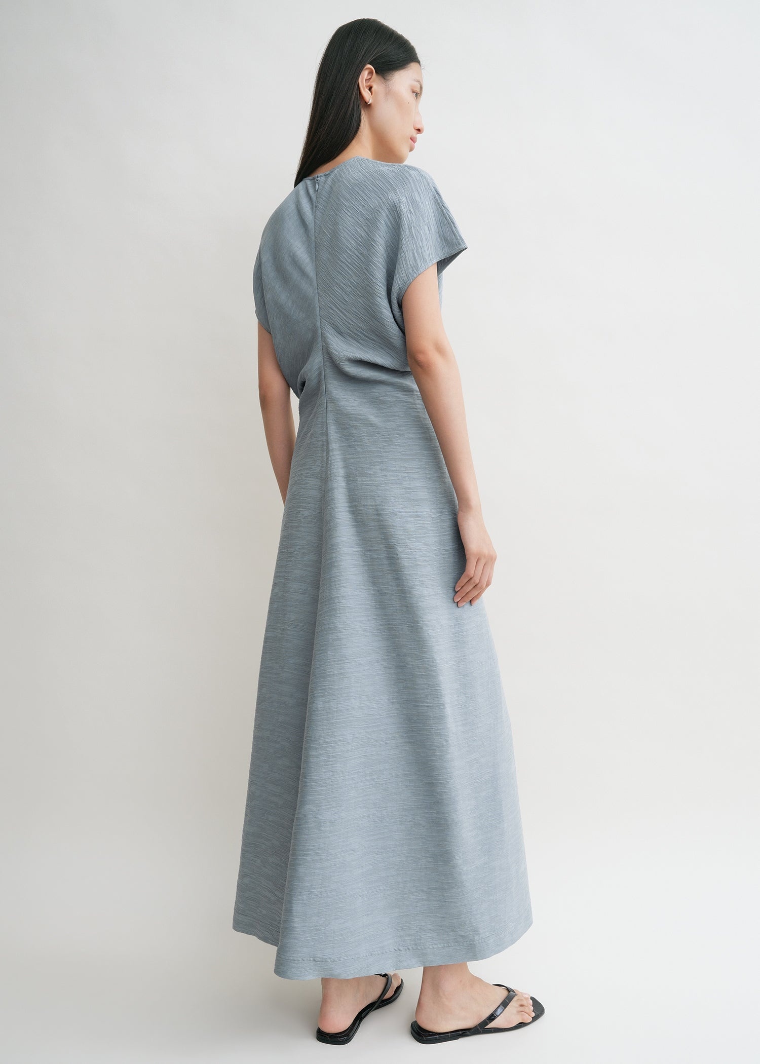 Slouch waist crinkled dress mistral - 4