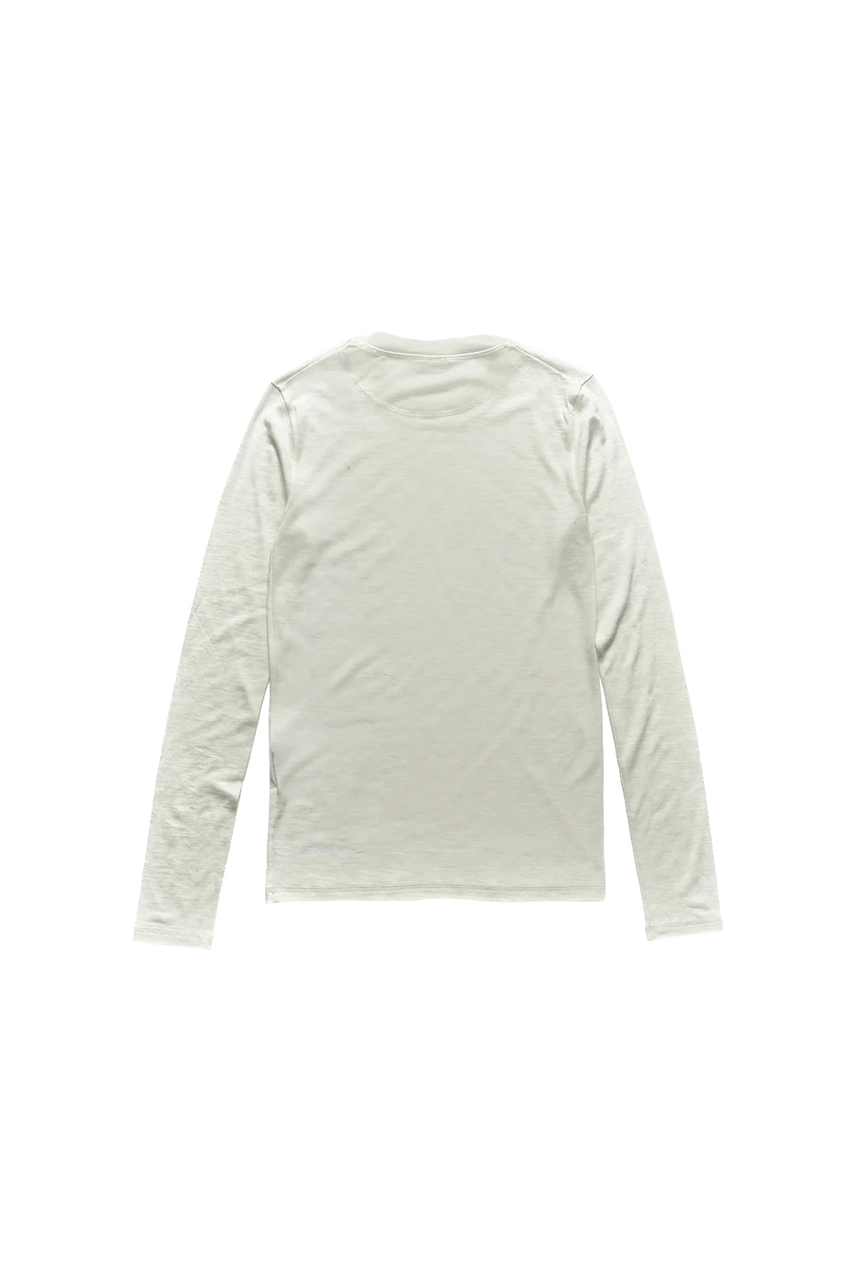 Jil Sander+ Lightweight Technical Wool Jersey Long Sleeve T-Shirt White - 2