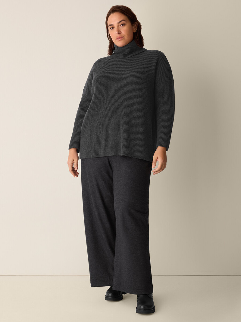 Recycled Wool Cashmere Turtleneck Top 6
