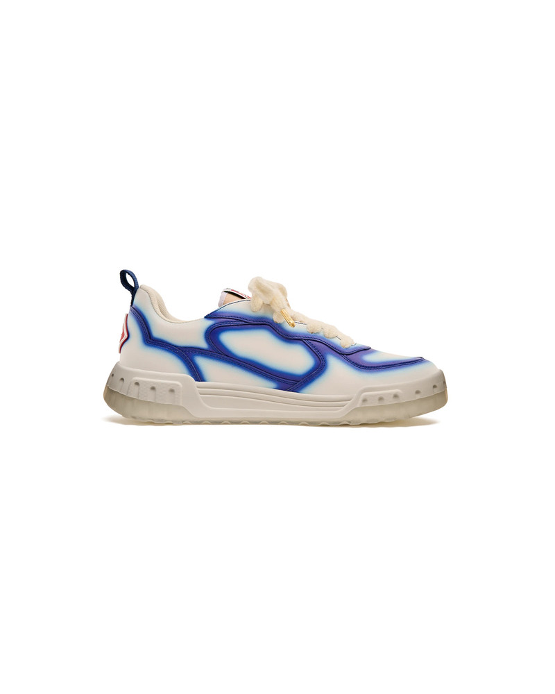 CASABLANCA Men's Court Blue Fade Sneaker | Casablanca Paris outlook