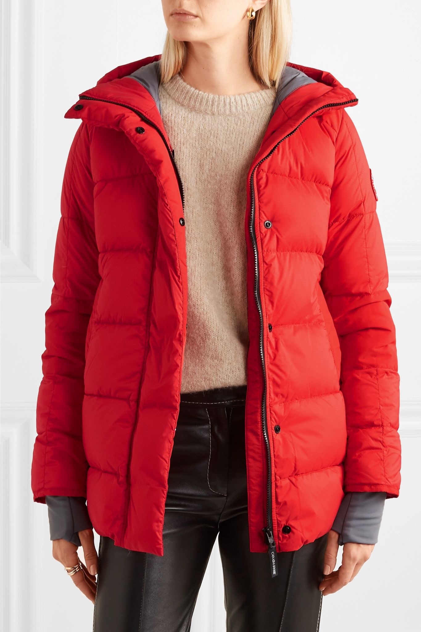 Alliston hooded quilted shell down jacket - 3