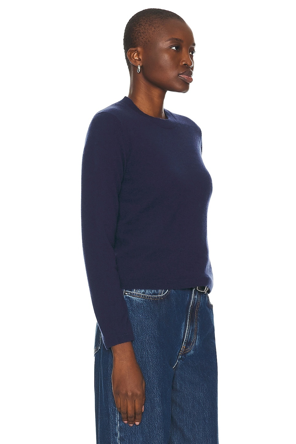 Shrunken Crew Sweater - 2
