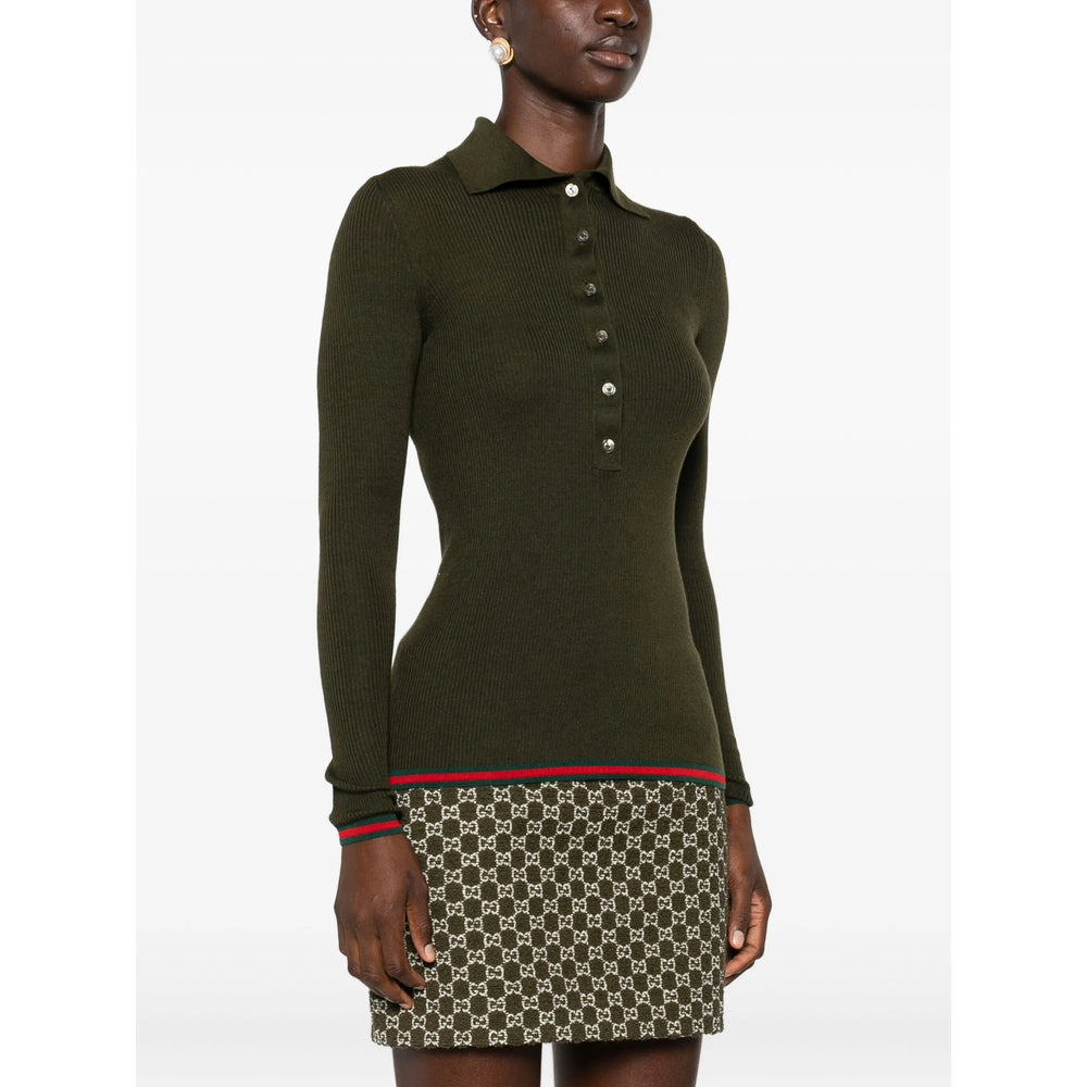 Gucci Green Tops - Polo Tops Women - 3
