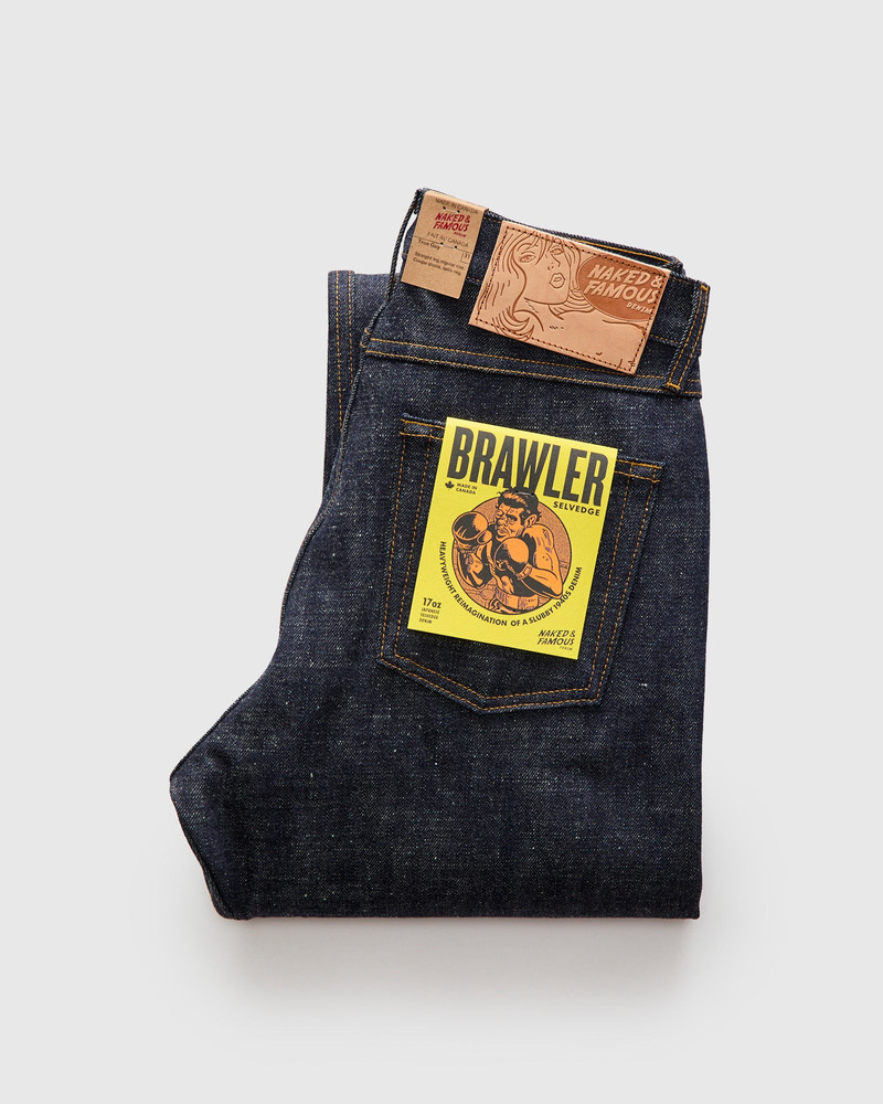 "Brawler" 17oz Selvedge Denim - True Guy Fit 1