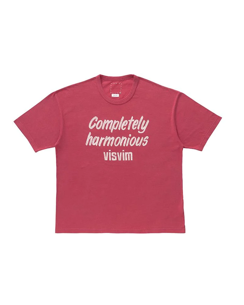 JUMBO TEE S/S DMGD RED - 1