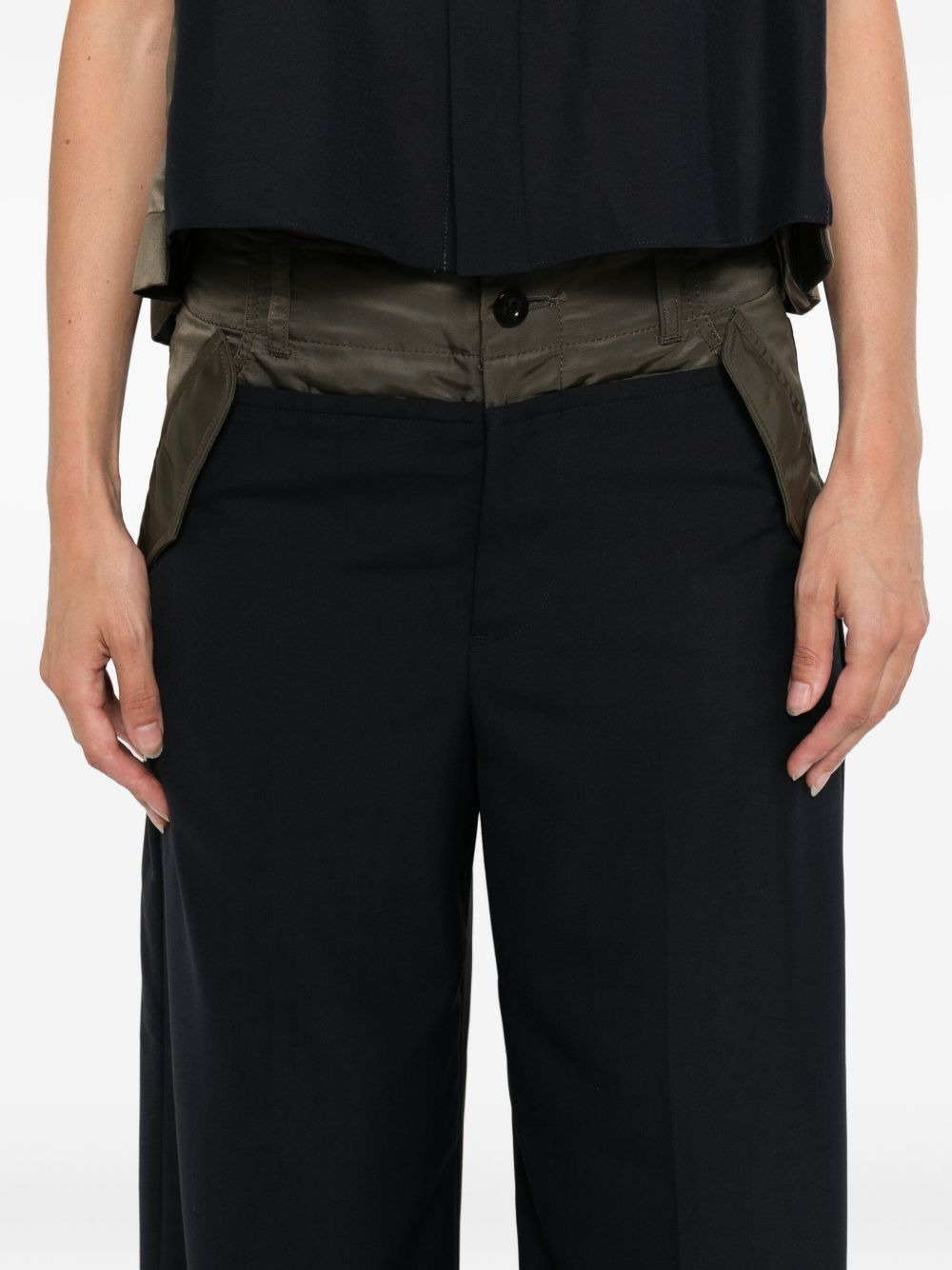 panelled trousers - 5