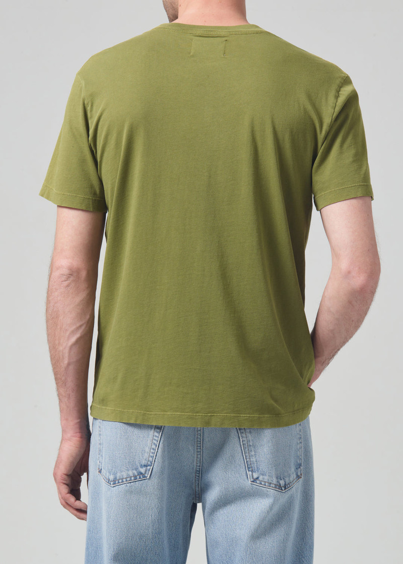 Everyday Short Sleeve Tee In Moss 3