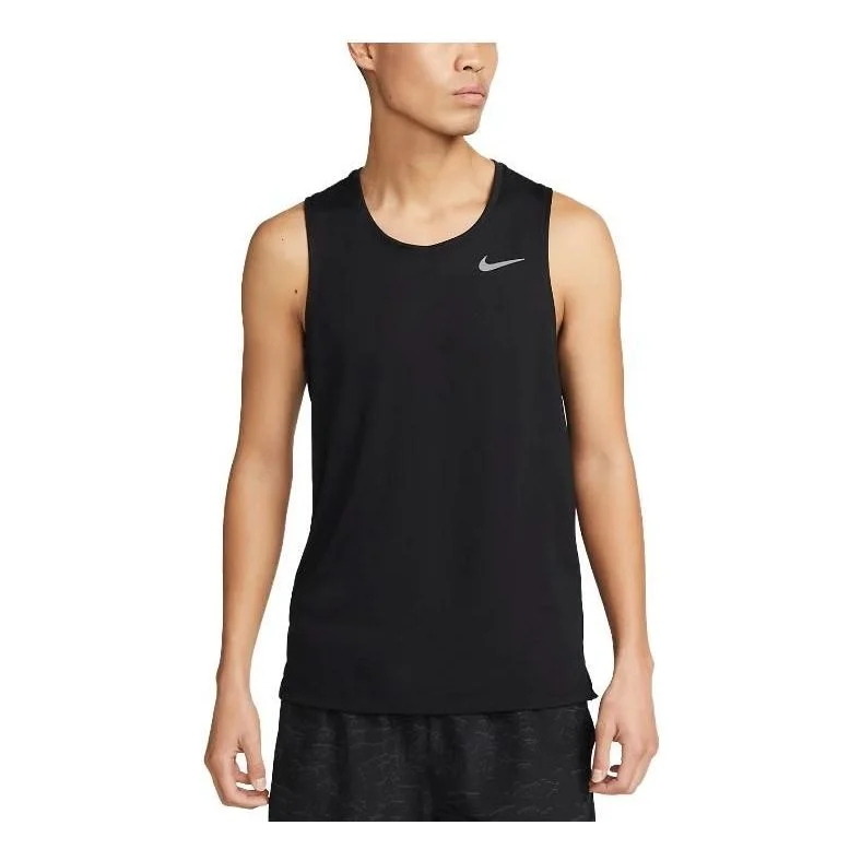 Nike Dri-FIT Miler Running Tank 'Black' DV9322-010 - 1