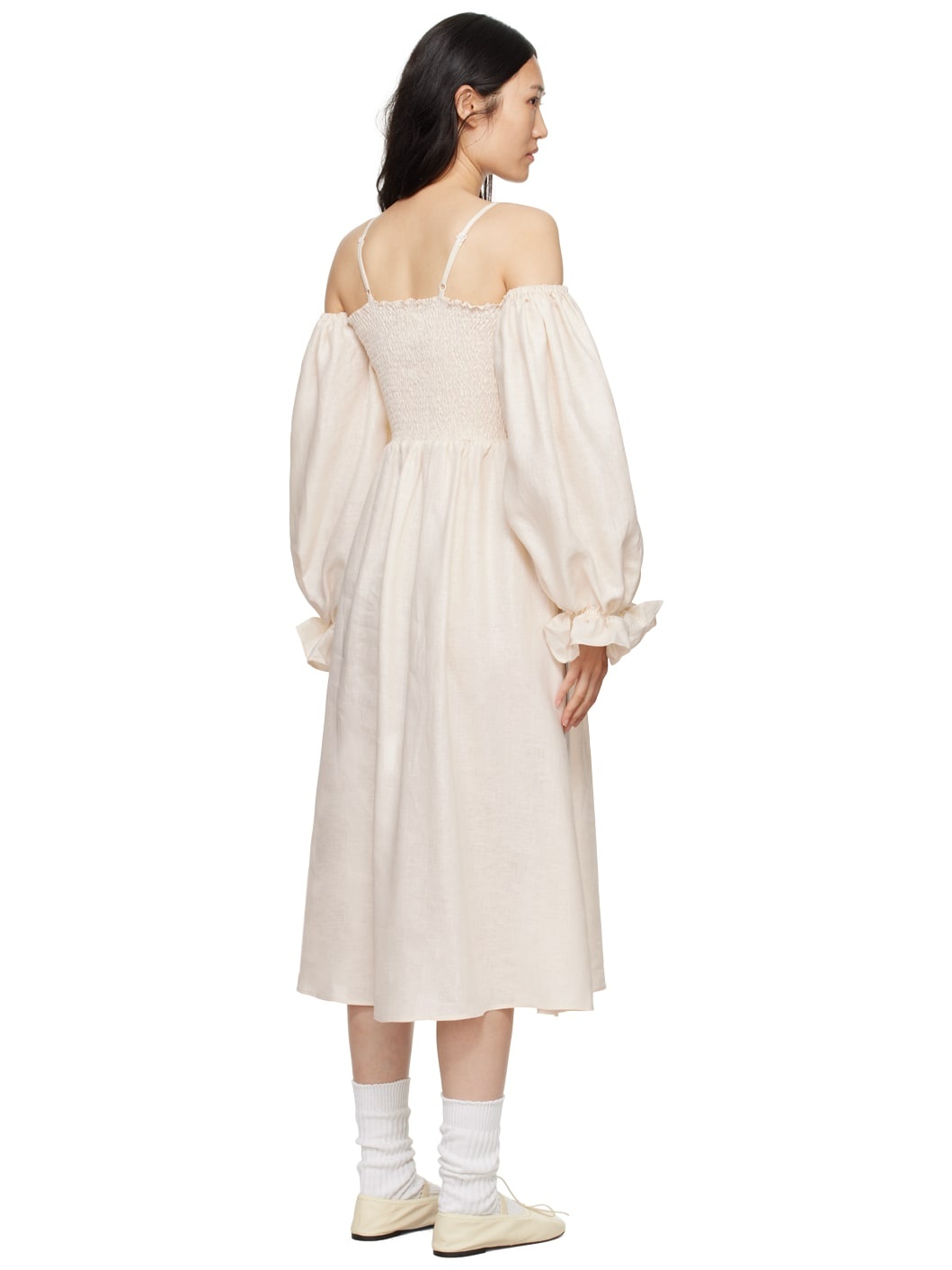 Off-White Cancan Maxi Dress - 3