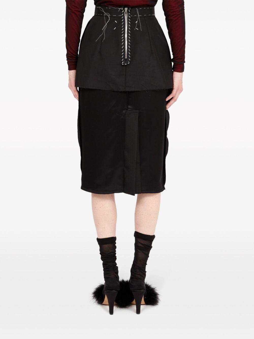 Work-in-progress layered skirt - 6