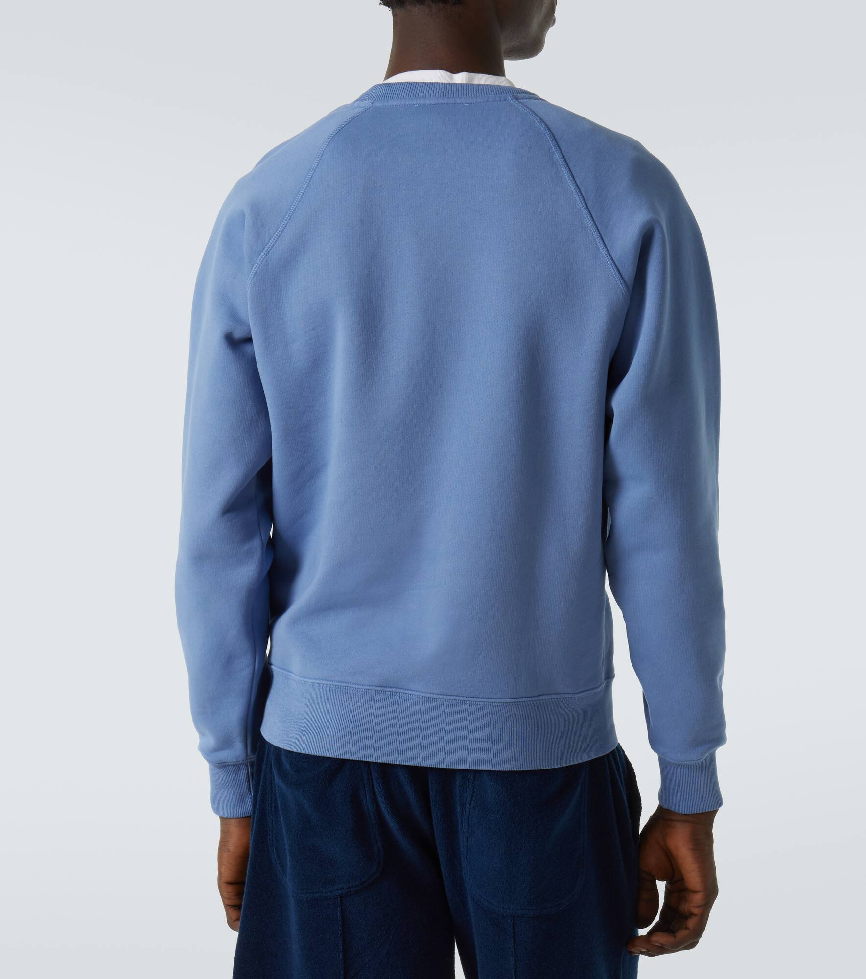 Cotton-blend sweater - 4