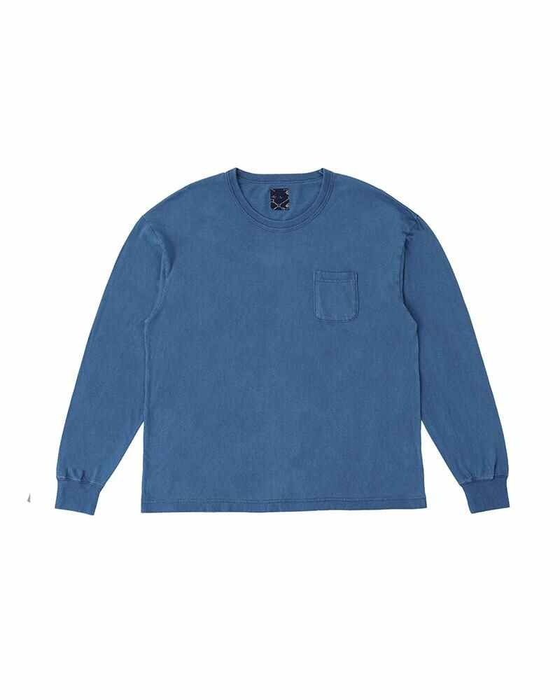 JUMBO TEE L/S INDIGO - 1