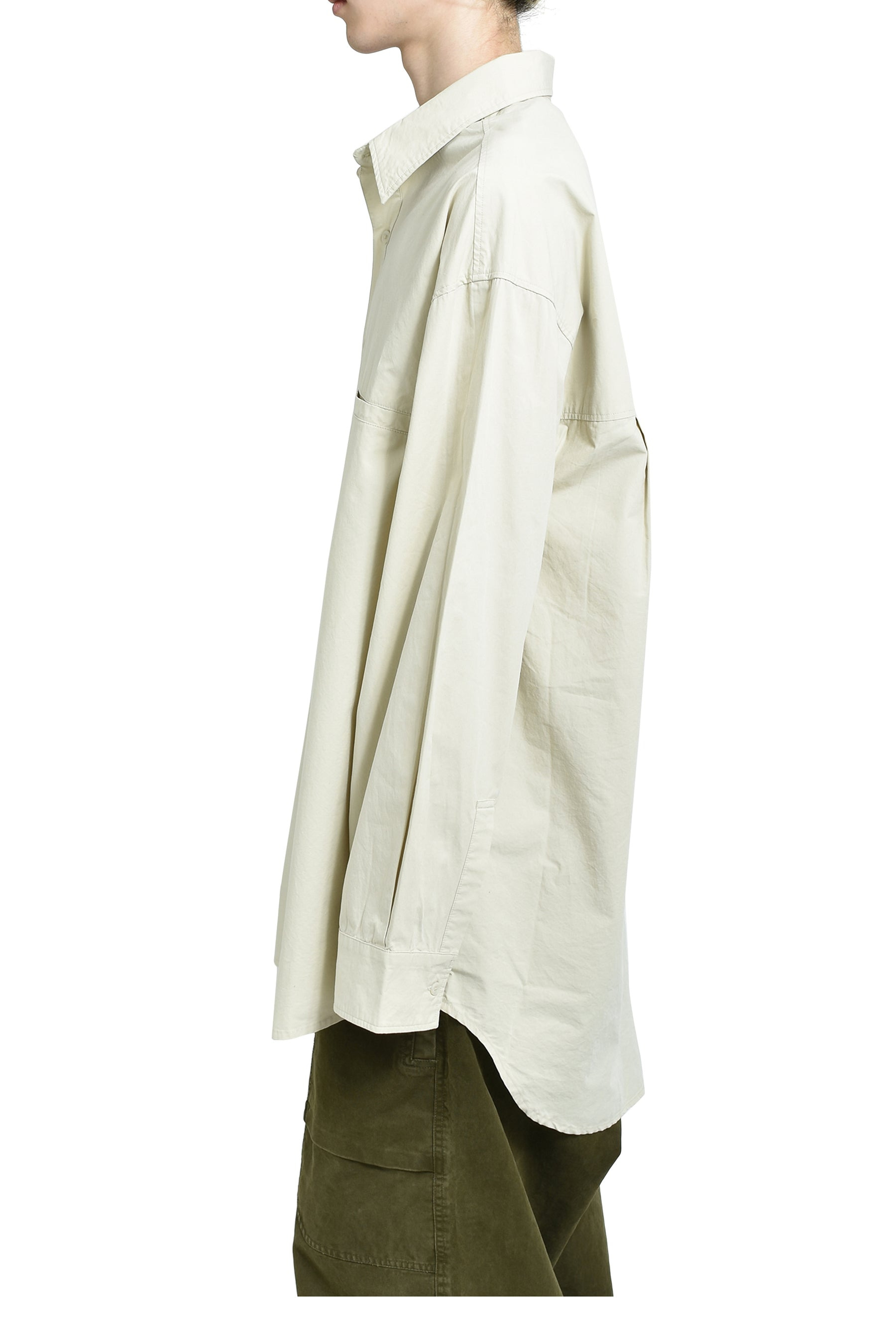 GIANT SHIRT / IVORY - 3