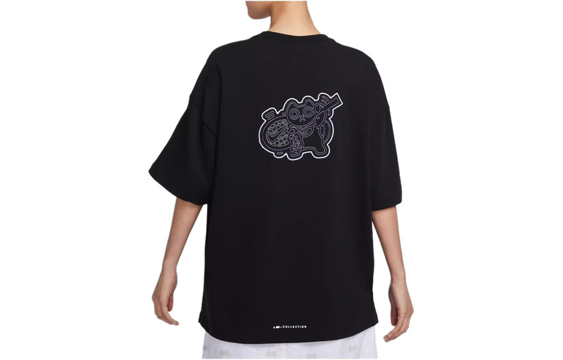 Nike (WMNS) Nike Naomi Osaka Loose Fit T-shirt 'Black' FV0942-010 outlook